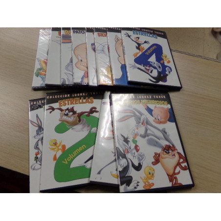 12 DVD Looney Tunes. Segunda mano