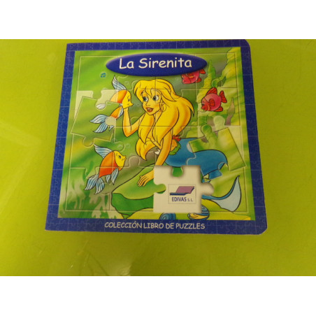 Libro Puzzle La sirenita. Segunda mano