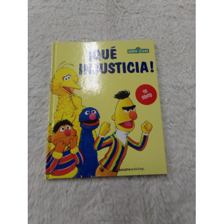 Que injusticia. Barrio Sesamo. Segunda mano