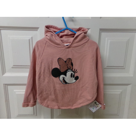 Sudadera Minnie. Talla 36 meses. Segunda mano